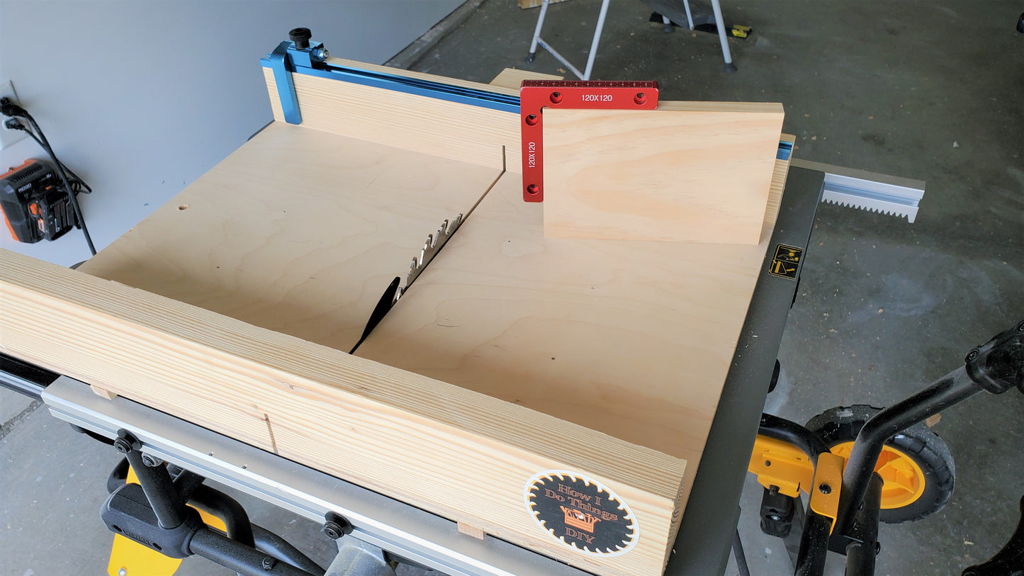 Essential Table Saw Jig Bundle – Taper Jig, Box Joint Jig, Full-Size & Mini Crosscut Sled Plans