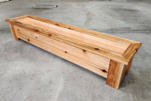 Cedar Flower Planter Plans (Small) | Easy DIY Outdoor Project Using Fence Pickets