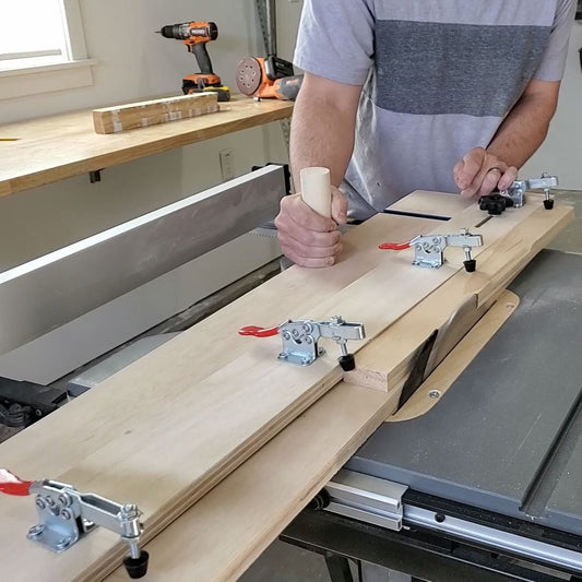 Table Saw Tapering & Jointing Jig Plans | Build a Long Precision Jig for Perfect Angles & Straight Edges