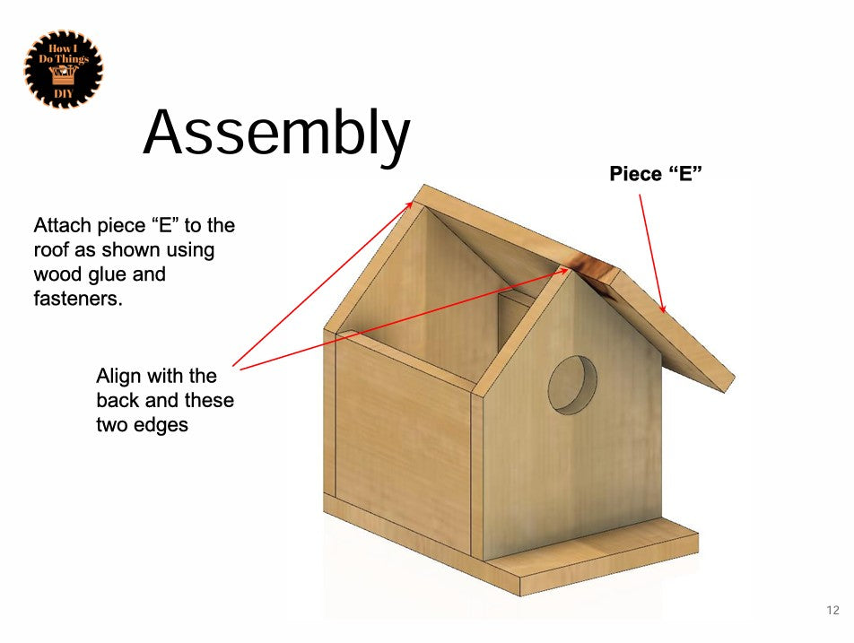 Simple DIY Birdhouse Plans – Build from a Single Cedar Fence Picket