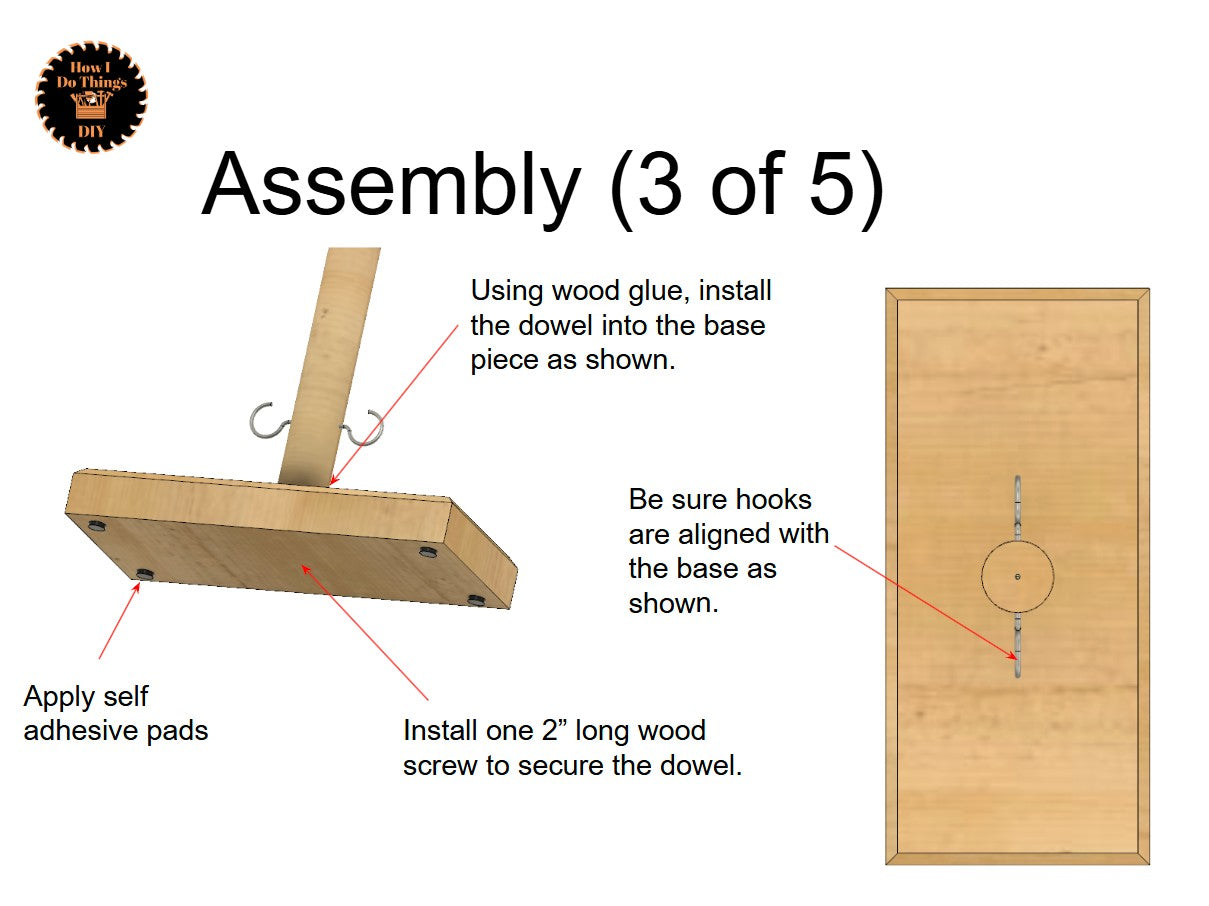 Hook and Ring Game Woodworking Plans | Fun DIY Tabletop Game Project