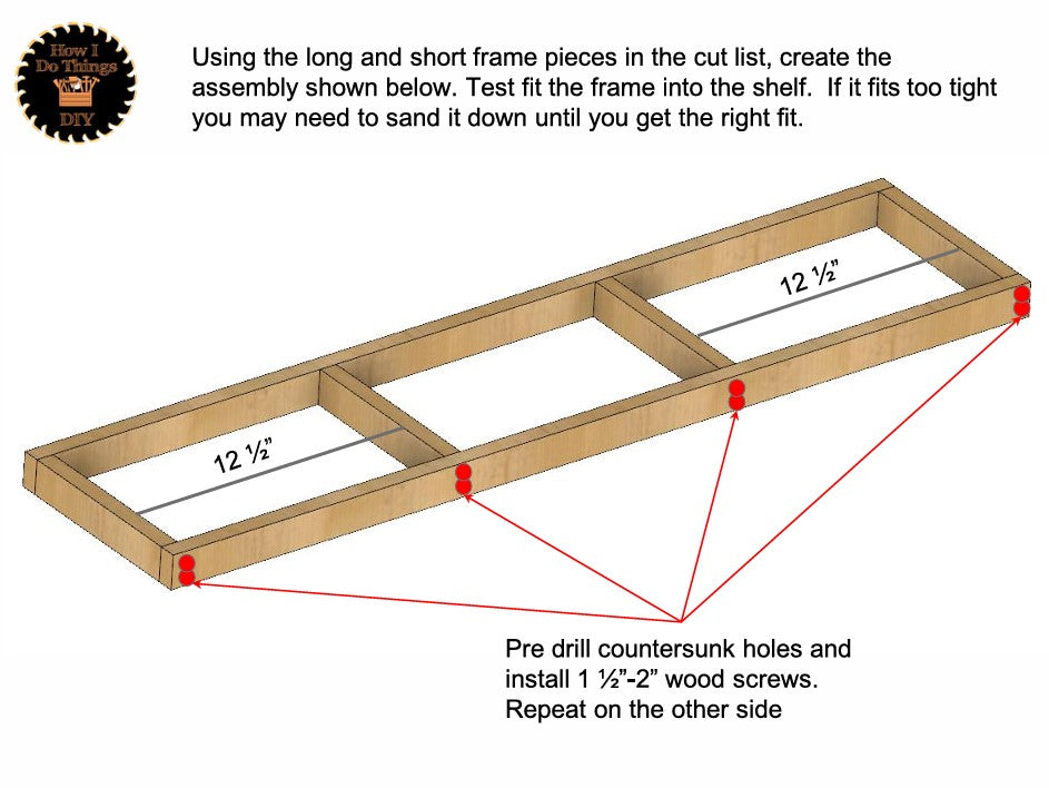 5" LED Floating Shelf Plans | DIY Hidden Lighting Shelf with Modern Design