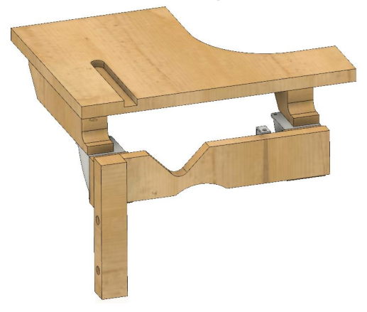 Folding Infeed Table Plans (DeWalt DWE7491 Table Saw)