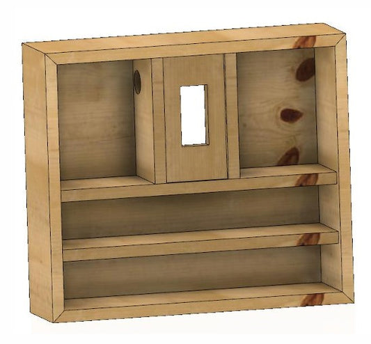DIY Battery Charging Station Plans | Power Tool Wall Organizer