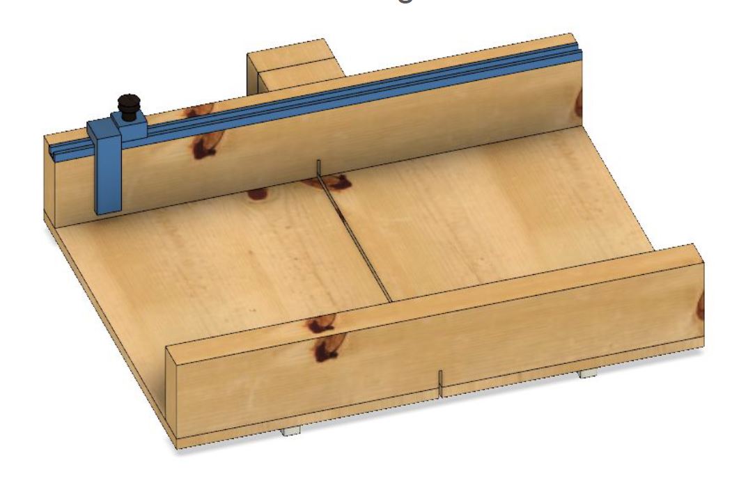 DIY Table Saw Cross Cut Sled Plans – Fits DeWalt DWE7491 and Most Tabl ...