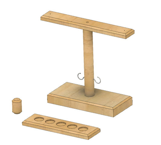Hook and Ring Game Woodworking Plans | Fun DIY Tabletop Game Project