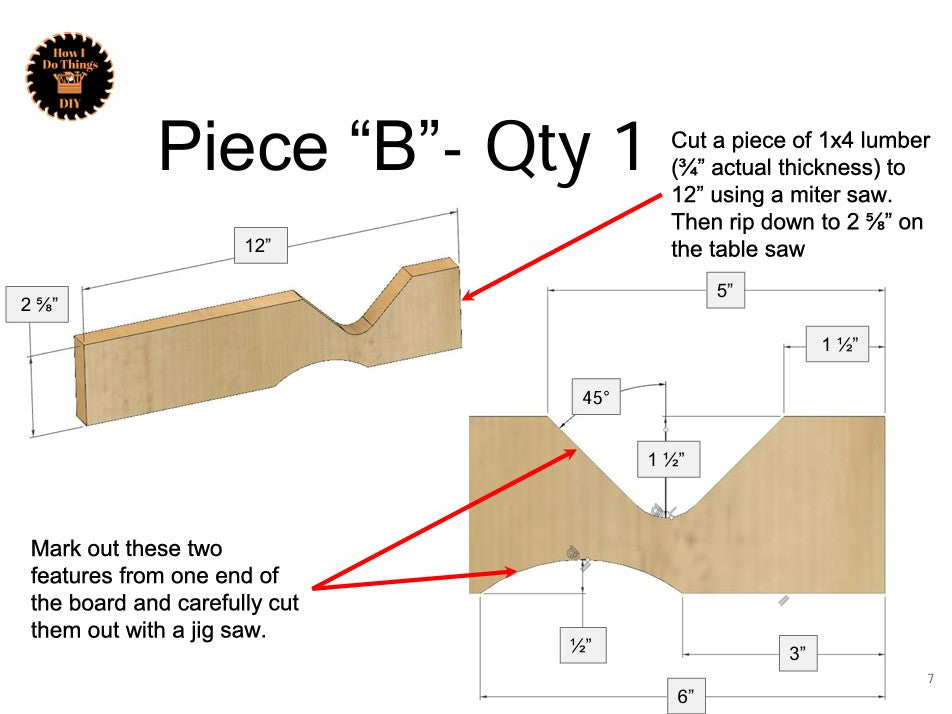 Folding Infeed Table Plans for DeWalt DWE7491RS | Improve Accuracy & Material Control