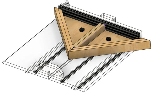 Modular Miter Sled Attachment Plans (Requires Modular Crosscut Sled)